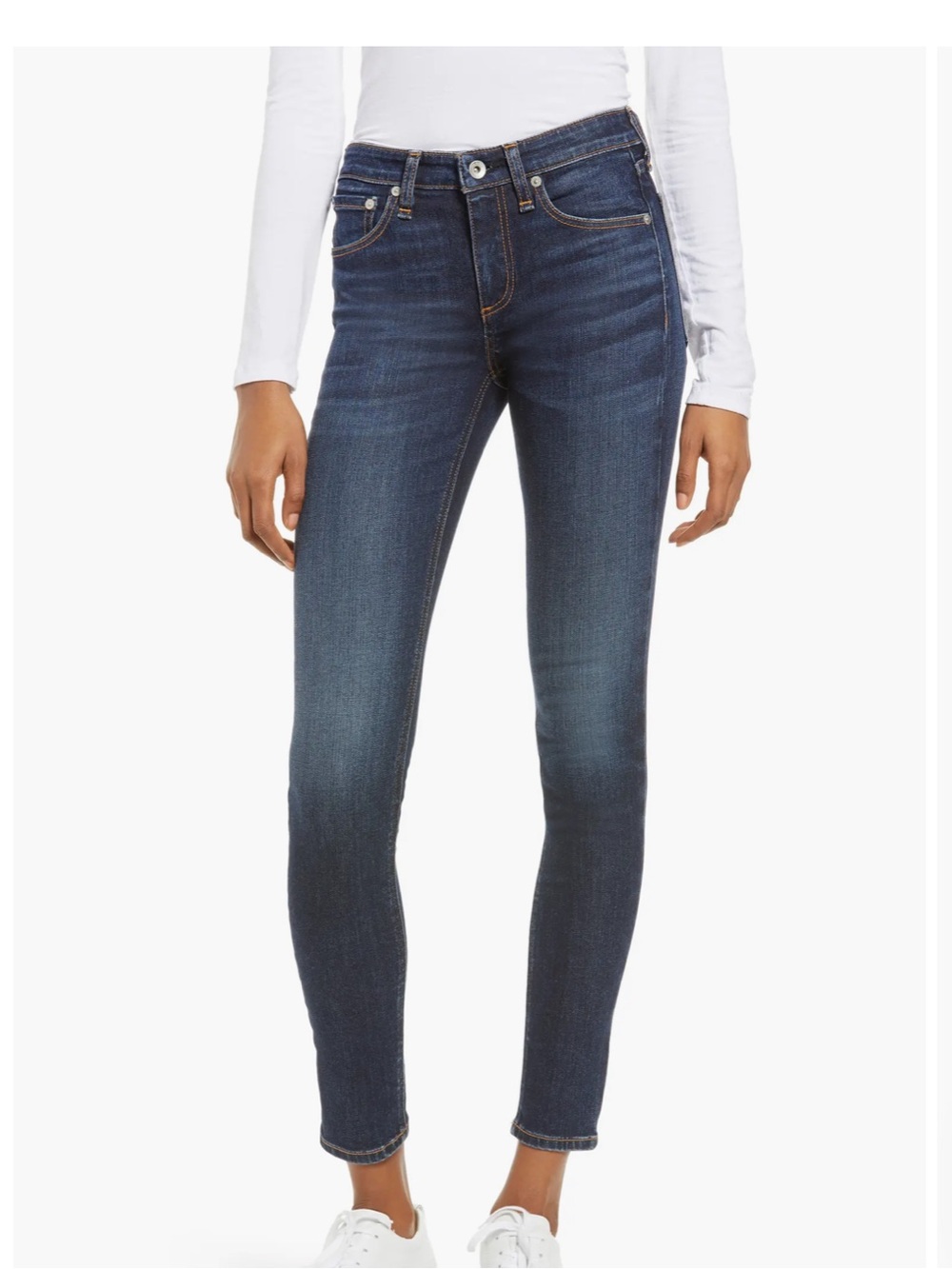 rag & bone Cate Ankle Skinny Jeans in Carmen size 25
